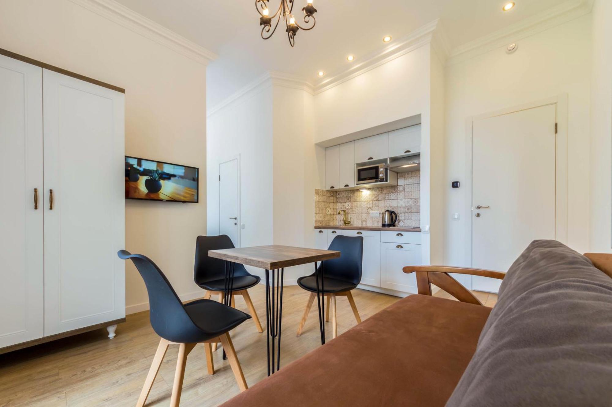 Apartments Near Parus Business Centre 基輔 外观 照片