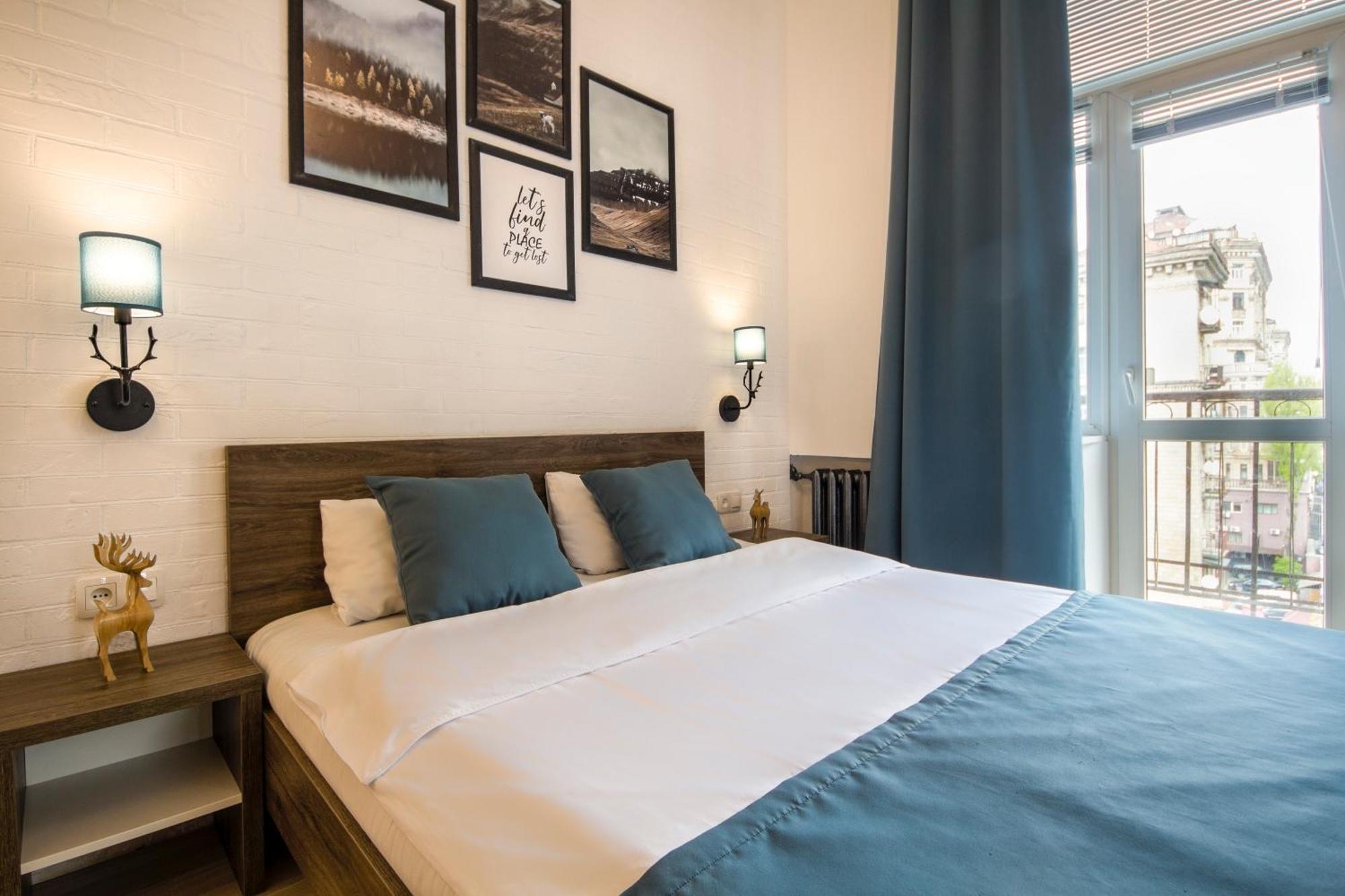 Apartments Near Parus Business Centre 基輔 外观 照片